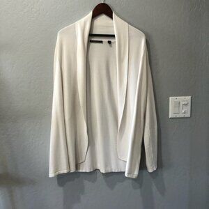 White Collar Cardigan